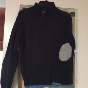 Boys Tommy Hilfiger Navy Sweater